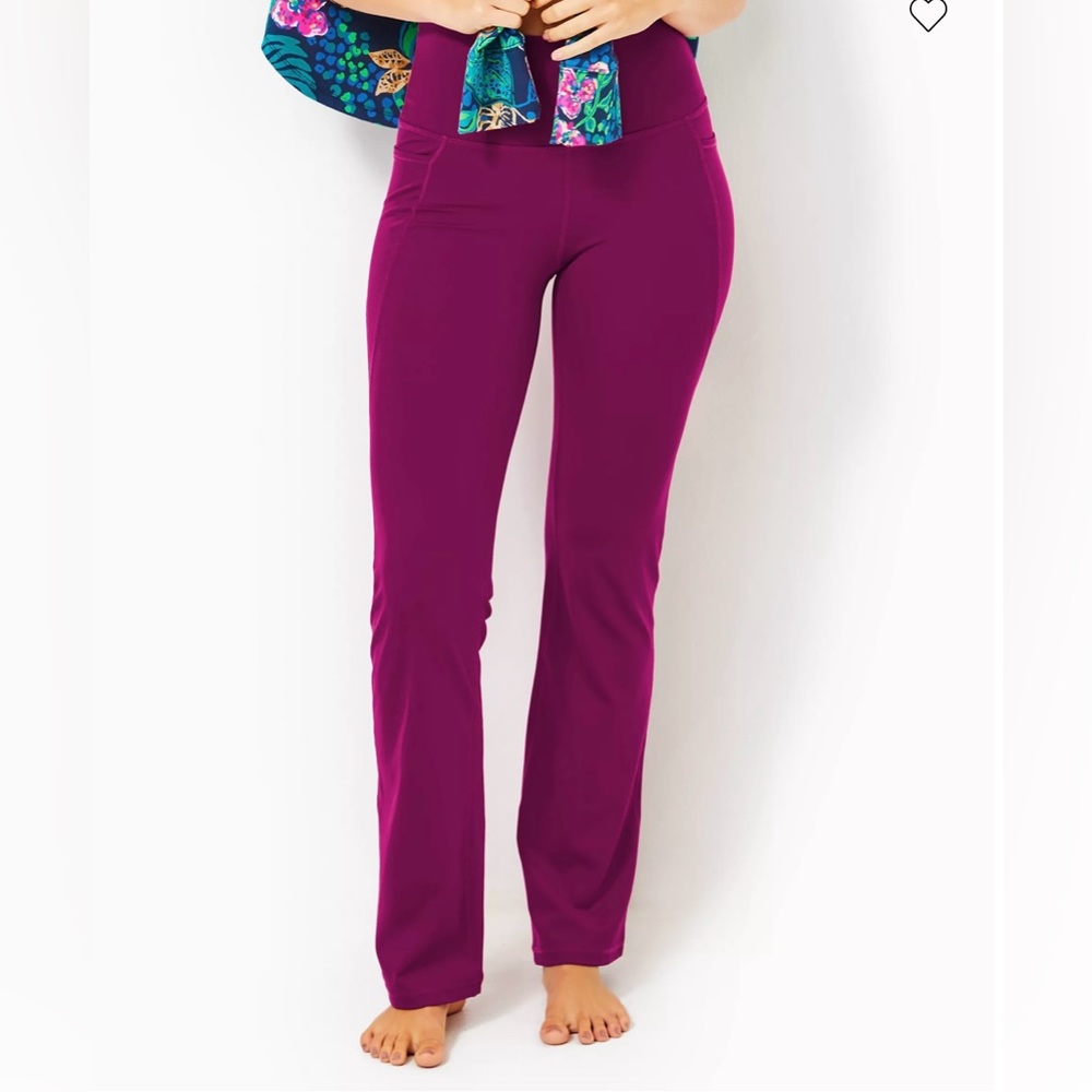 NWT Lilly Pulitzer Carpe Vita Flare Legging sz XL
